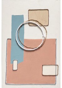 Dipinto su tela Astratto 11, multicolore 90 x 60 cm