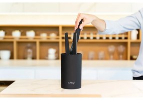 Ceppo universale nero per coltelli - Vialli Design