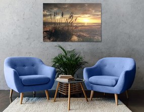 Quadro su tela – Tramonto sulla spiaggia