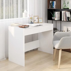 Scrivania Bianca 101x50x76,5 Cm İn Truciolato /