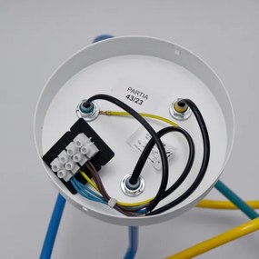 LED Lampadario a plafone per bambini OXFORD 3xE27/15W/230V