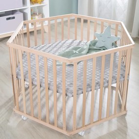 Box in legno di faggio colore naturale 119x104 cm - Roba