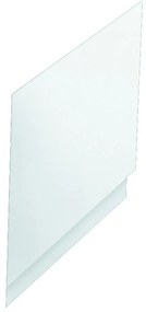 Pannello di rivestimento vasca laterale Egeria acrilico bianco L 75 x H 50 cm