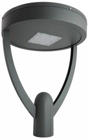 Lampione Stradale 65W, Dual Gray,1-10V, Programmabile,driver Philips Colore  Bianco Caldo 2.700K