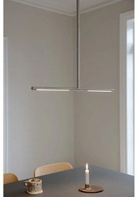 Lampadario LED argentato in metallo con paralume in metallo Omni Ceiling – UMAGE