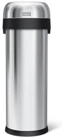 Bidone per rifiuti in acciaio inox 50 l - simplehuman
