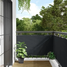 Paravento Da Balcone Antracite 800x75 Cm İn Pvc /
