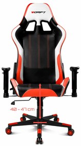 Sedia Gaming DRIFT DR175RED Rosso Nero