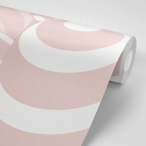 Carta da parati – Astrazione rosa delicata