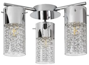 Rabalux 2195 - Plafoniera da bagno NIAGARA 3xE14/40W/230V IP44