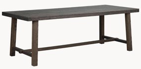 Tavolo in legno di quercia Brooklyn, larg. 220 x prof. 95 cm