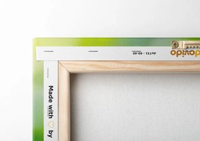 Quadro su tela – Buddha dorato su fiore di loto