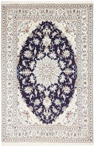 Nain Tappeto persiano 170x250 Blu (Iran) Annodato A Mano