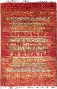 Gabbeh Tappeto orientale 150x100 Rosa (Pakistan) Tessuto A Mano