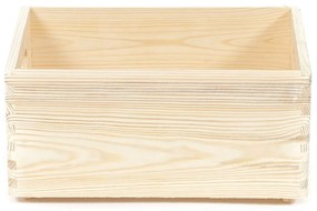 Scatola in legno di pino Custom, 30 x 20 x 14 cm - Compactor