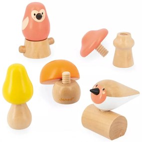 Uccellini E Funghi Da Avvitare