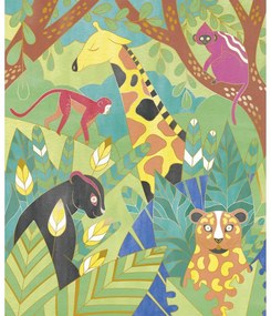 Atelier per bambini maxi - Pittura ad acquerello - Animali esotici