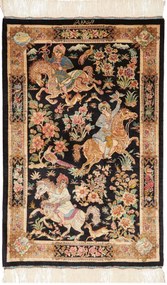Ghom Tappeto persiano 90 x 60 (Iran) Annodato A Mano