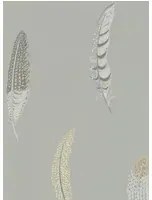 Sanderson Carta da parati Lismore - Silver/ Grey