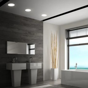 Briloner 7605036 - Set 3x LED, plafoniera da incasso per bagno 3x LED/4,9W/230V IP44, bianca