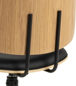 Sedia da pranzo nera Owen - Actona