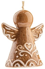 Decorazione per albero di natale in ceramica 7 cm Angel – Dakls