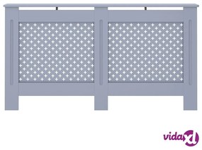 vidaXL Copertura per Radiatore Antracite 152x19x81 cm in MDF