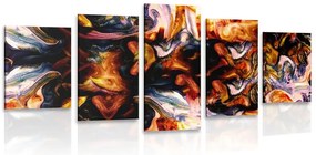 Quadri 5 pezzi – Arte in versione astratta