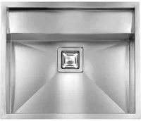 Lavello ARIEL F3 1 vasca ACCIAIO INOX incasso SLIM 59X50 prof. 19 012912.X3.01.2033