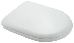 Sedile compatibile serie Neve Catalano in termoindurente bianco