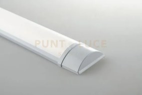 Barra led batten bianco in policarbonato 18w 2166lm 4000k 7,5x60x2,...