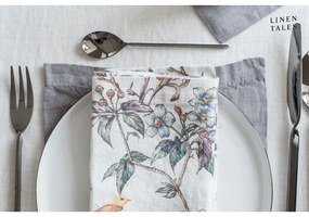 Tovaglia di lino 140x140 cm White - Linen Tales