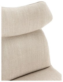 Set di 2 sedie da pranzo beige Dara - Marckeric