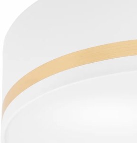 Plafoniera SIRJA STRIPE 4xE27/15W/230V diametro 45 cm bianco