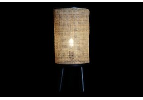 Lampada da tavolo DKD Home Decor Naturale Nero 220 V 50 W (25 x 25 x 59 cm)