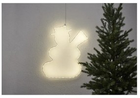 Decorazione a LED da appendere Lumiwall Snowman, altezza 50 cm - Star Trading