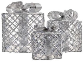 Decorazione natalizia LED 72xLED/1,35W/230V argento