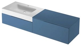 Mobile sottolavabo e lavabo Ginevra avio L 170 x H 36 x P 51 cm