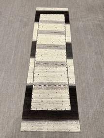 Loribaft Tappeto 280 x 80 Beige (Iran) Annodato A Mano