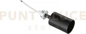 Incasso vulkan nero 1 luce attacco gu10 5,3x8x14,5cm in gesso verni...
