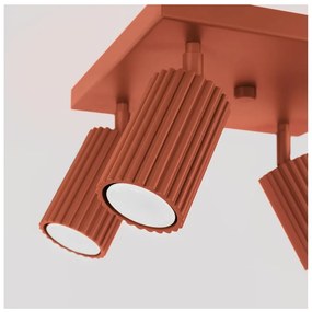 Faretto color mattone 25x25 cm Gleam – Sollux