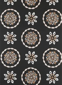 Tapete Garance von Nina Campbell - Black