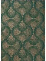Osborne & Little Carta da parati Uroko - Teal/ Copper