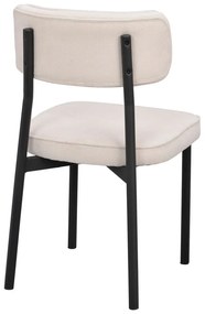 Sedie da pranzo color crema in set di 2 Paisley - Rowico