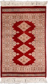 Bokhara Tappeto 90x60 Beige (Pakistan) Annodato A Mano