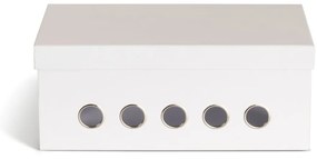 Organizer bianco in cartone per cavi Cordy Paper Laminate – Bigso