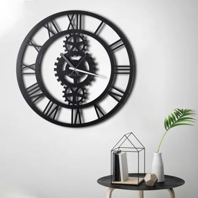 Orologio da parete diametro 70 cm 1xAA nero