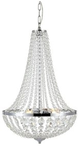 Lampadario argentato ø 40 cm Gränsö – Markslöjd