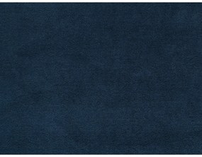 Divano letto angolare in velluto blu scuro (angolo sinistro) Sweet Harmony - Miuform