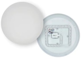 Plafoniera LED con sensore di movimento LENA LED/24W/230V Ø 37,3 cm bianca
